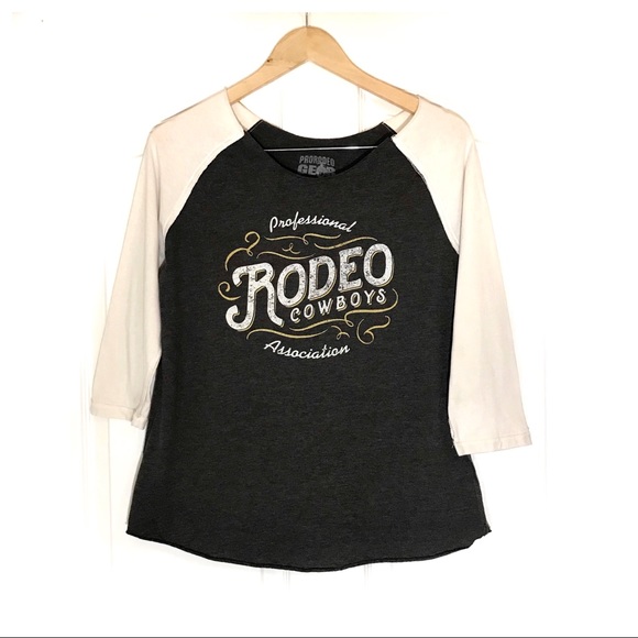 Pro Rodeo Gear Professional Rodeo Raglan Tee - Picture 1 of 10